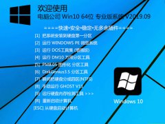 电脑公司 Win10 64位 专业版系统 V2026.09_Win10 64位