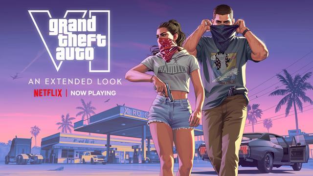 《GTA6》全新加长版实机预告在Netflix独家首播