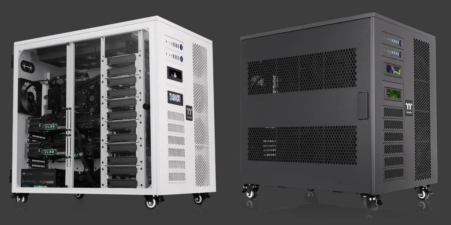 曜越推出AI工作站机箱AX1000，支持双SSI-EEB系统强劲配置 